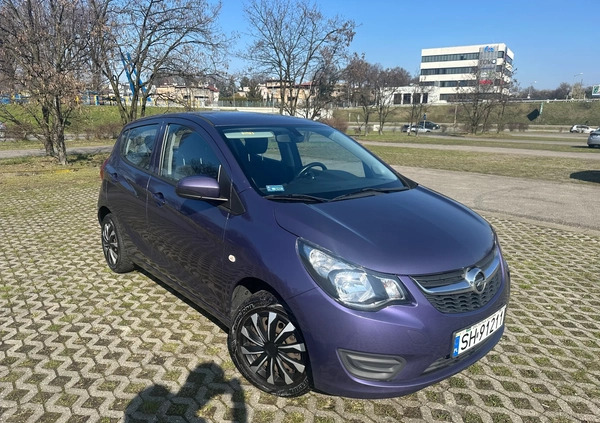 Opel Karl cena 29900 przebieg: 79200, rok produkcji 2015 z Katowice małe 172